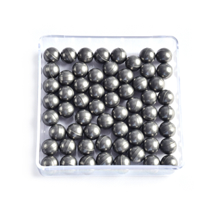 Personalización 18.5G/CC Bola de tungsteno 97Wnife Sphere de aleación de tungsteno