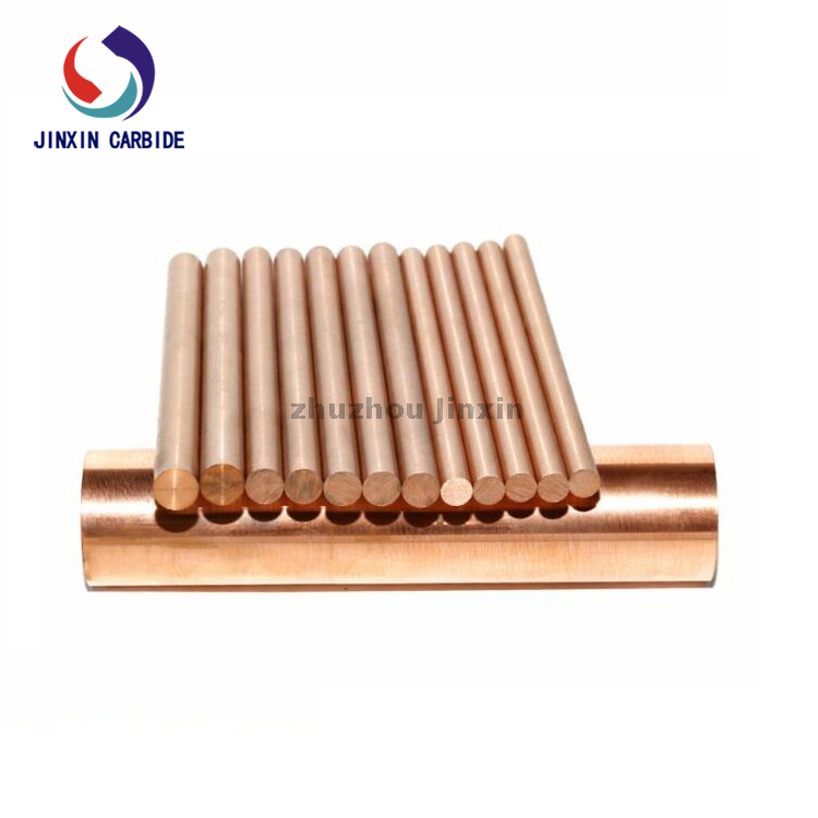 Varillas de cobre de tungsteno W50CU50 para EDM